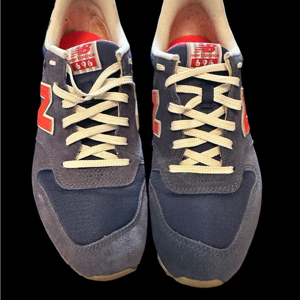 New Balance Vibrant  blue and Red Athletic Shoes size 10 woman